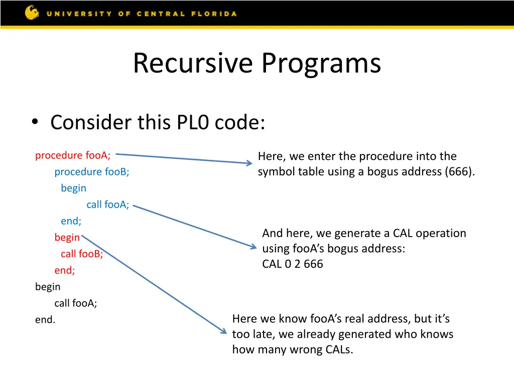 recursive programs 3