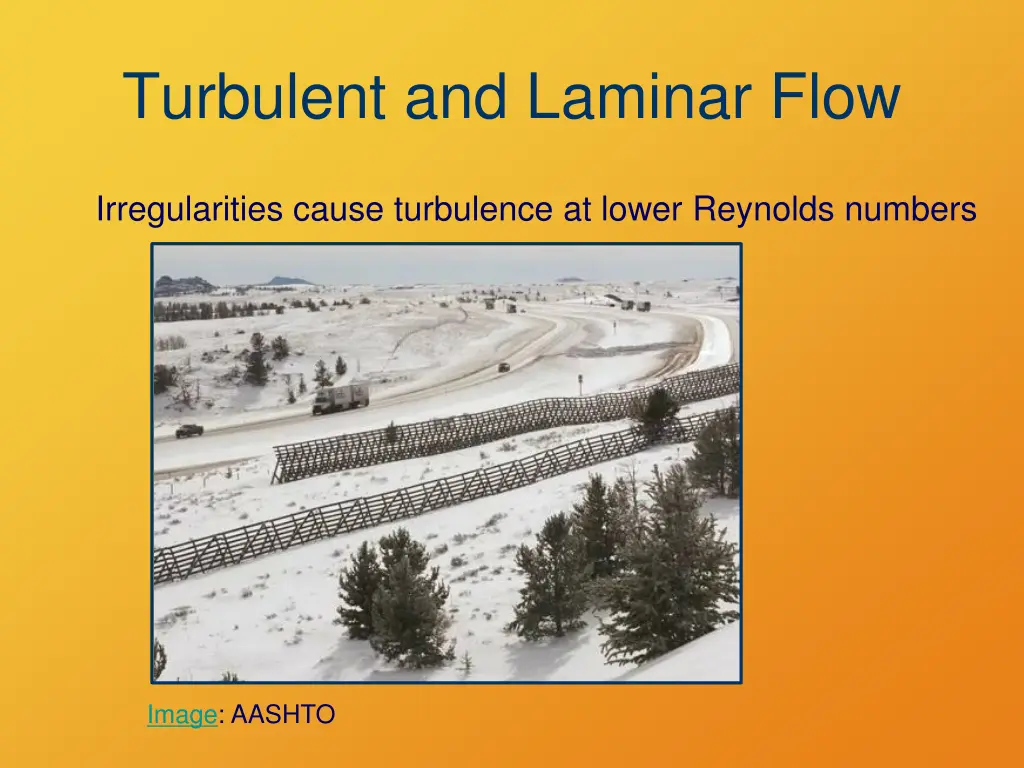 turbulent and laminar flow