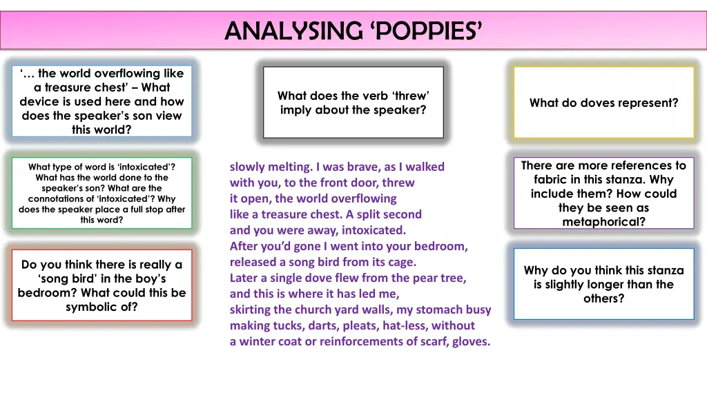 analysing poppies 2
