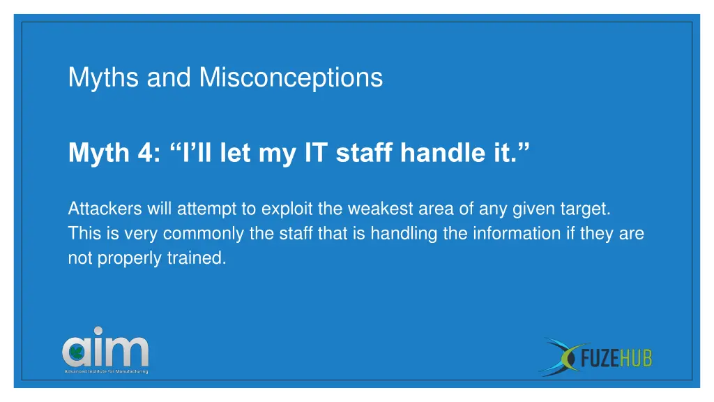 myths and misconceptions 18