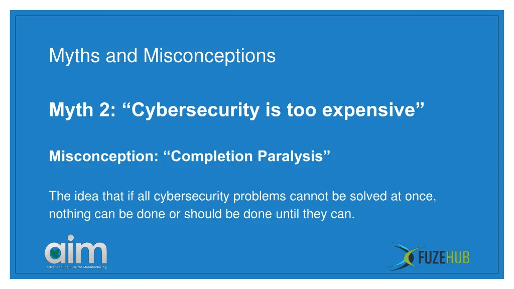 myths and misconceptions 6