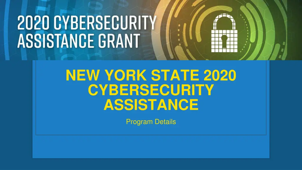 new york state 2020 cybersecurity assistance