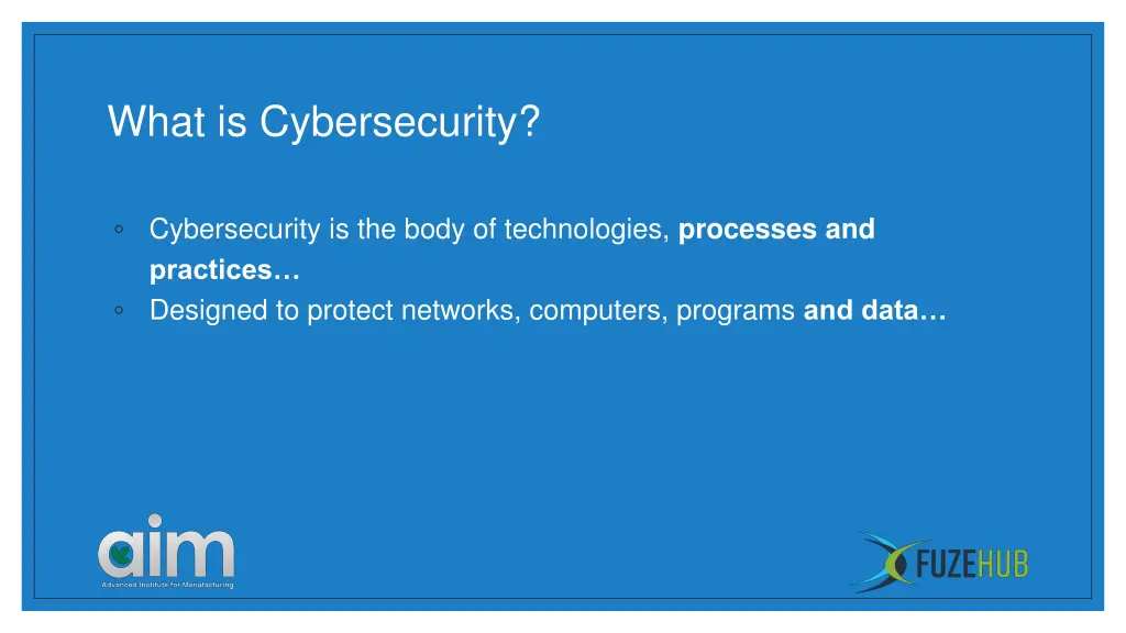 what is cybersecurity 2