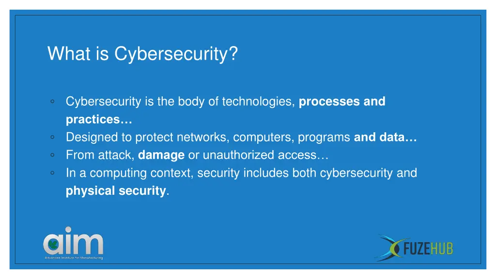 what is cybersecurity 4