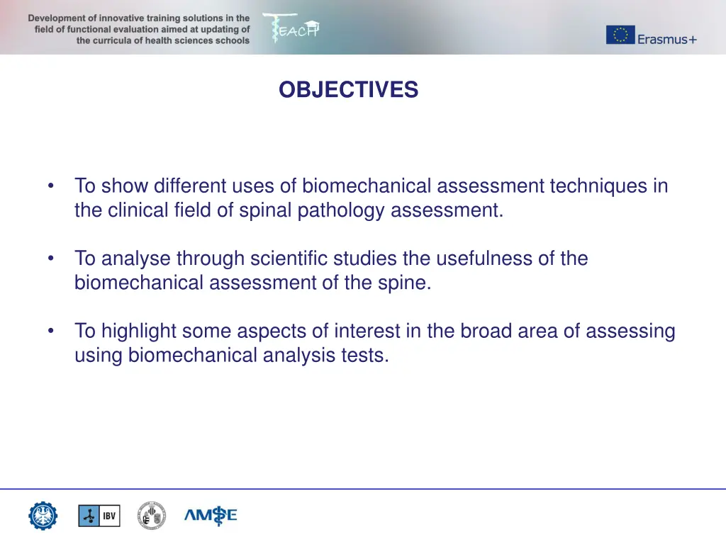 objectives