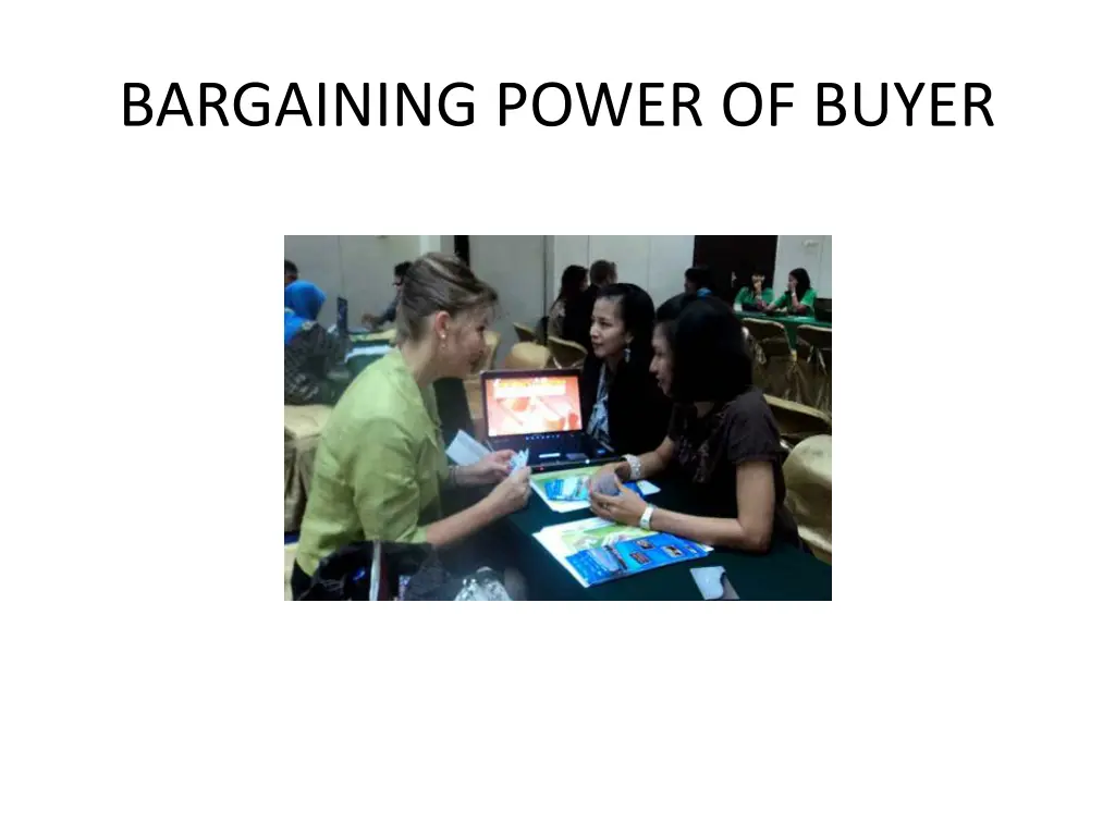 bargaining power of buyer