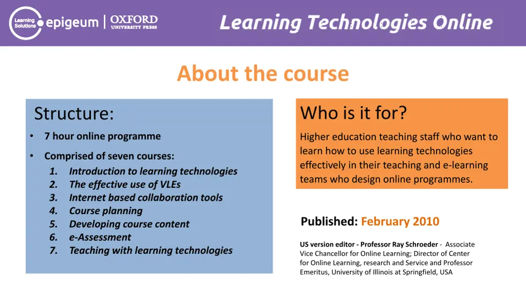 learning technologies online 3