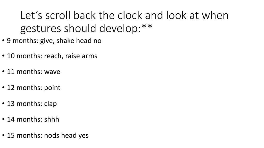 let s scroll back the clock and look at when