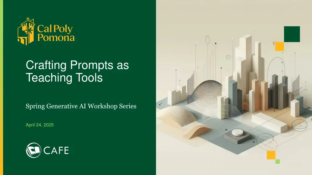 crafting prompts as teaching tools