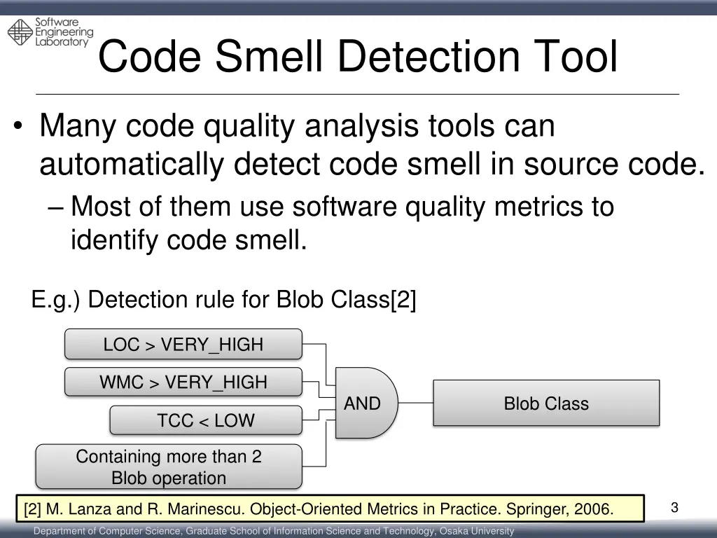 code smell detection tool