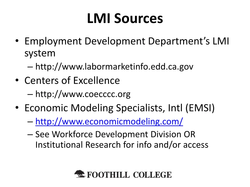 lmi sources 1
