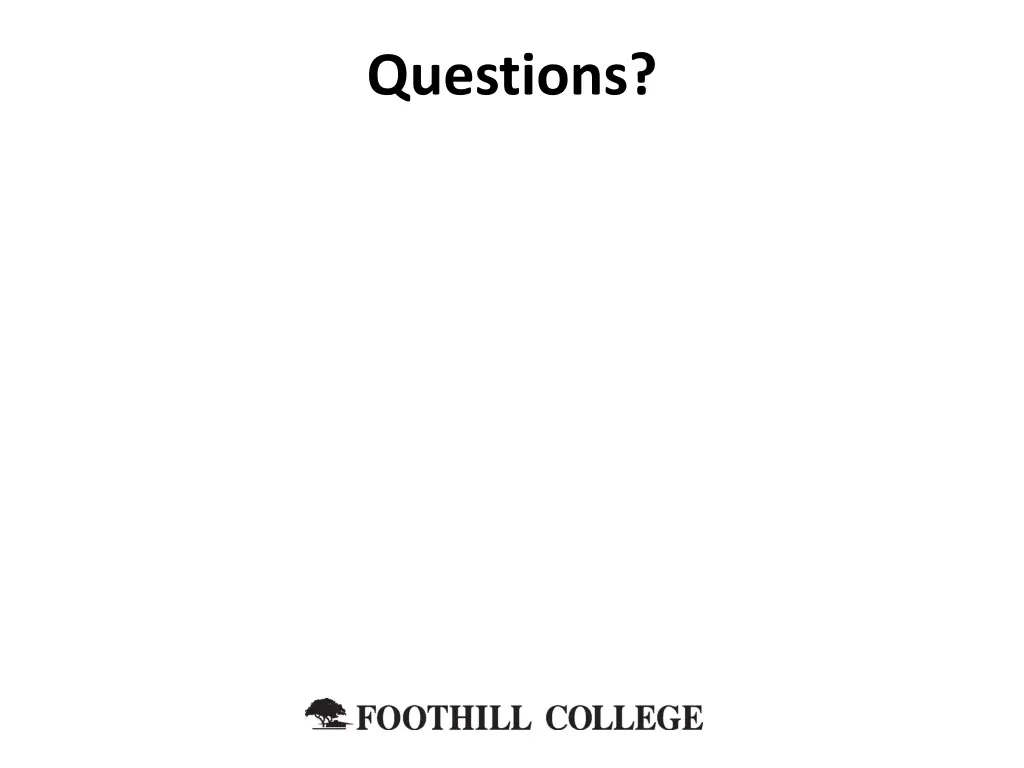 questions