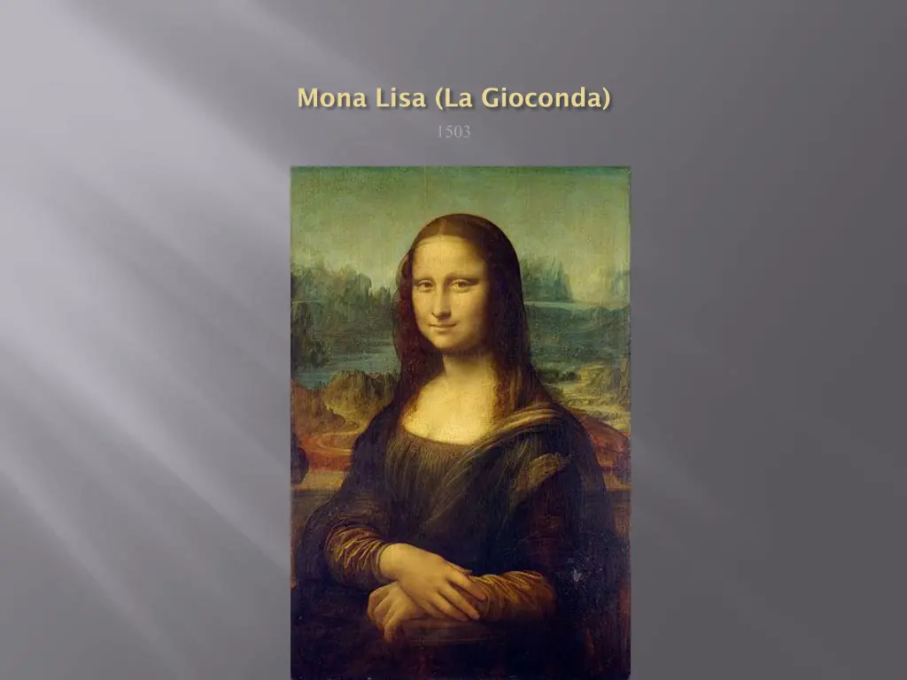 mona lisa la gioconda