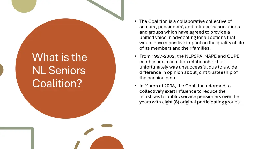the coalition is a collaborative collective
