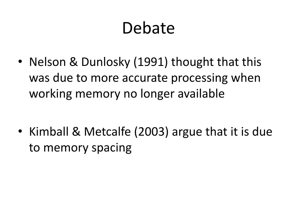 debate