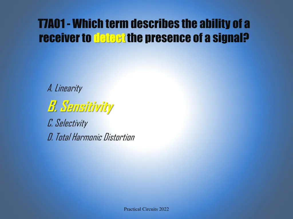 t7a01 which term describes the ability 1