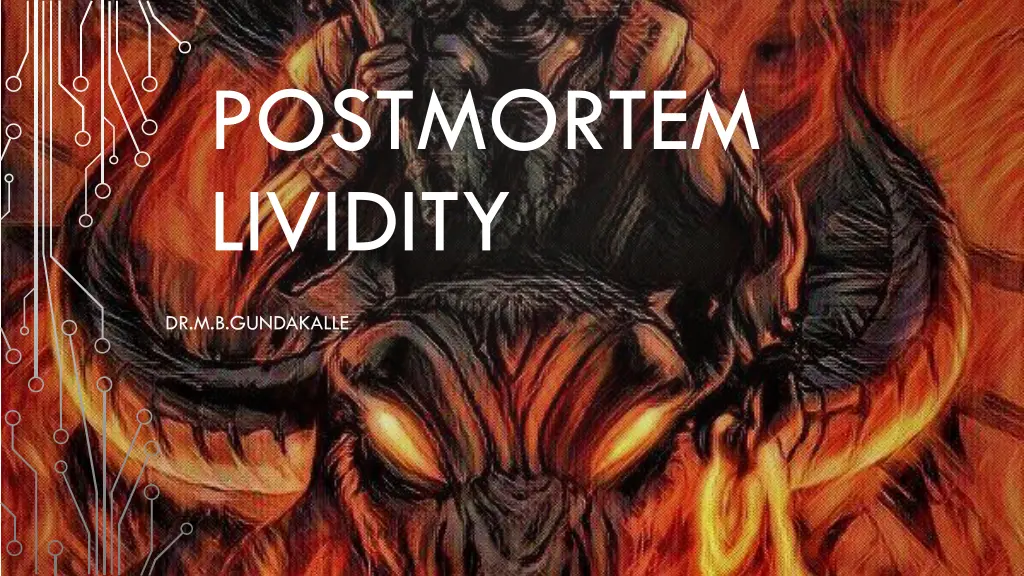 postmortem lividity