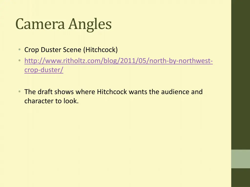 camera angles 1