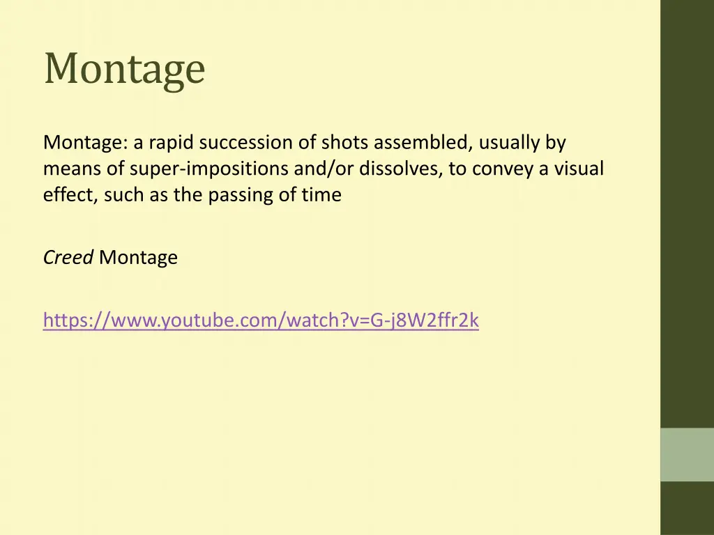 montage