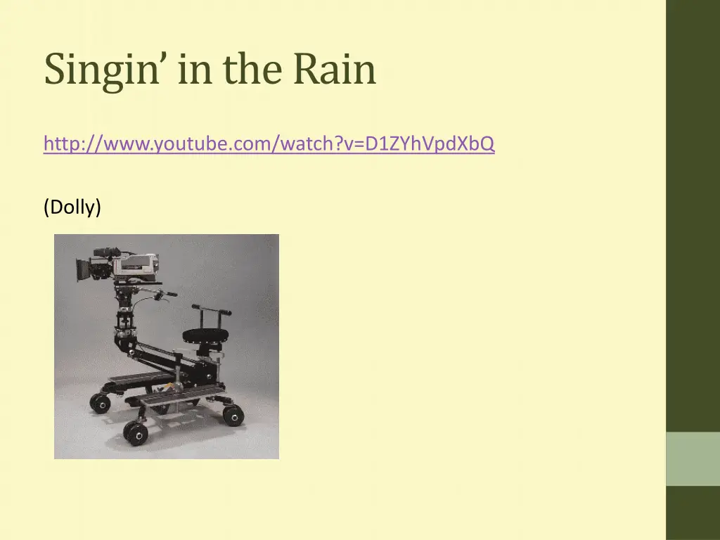singin in the rain
