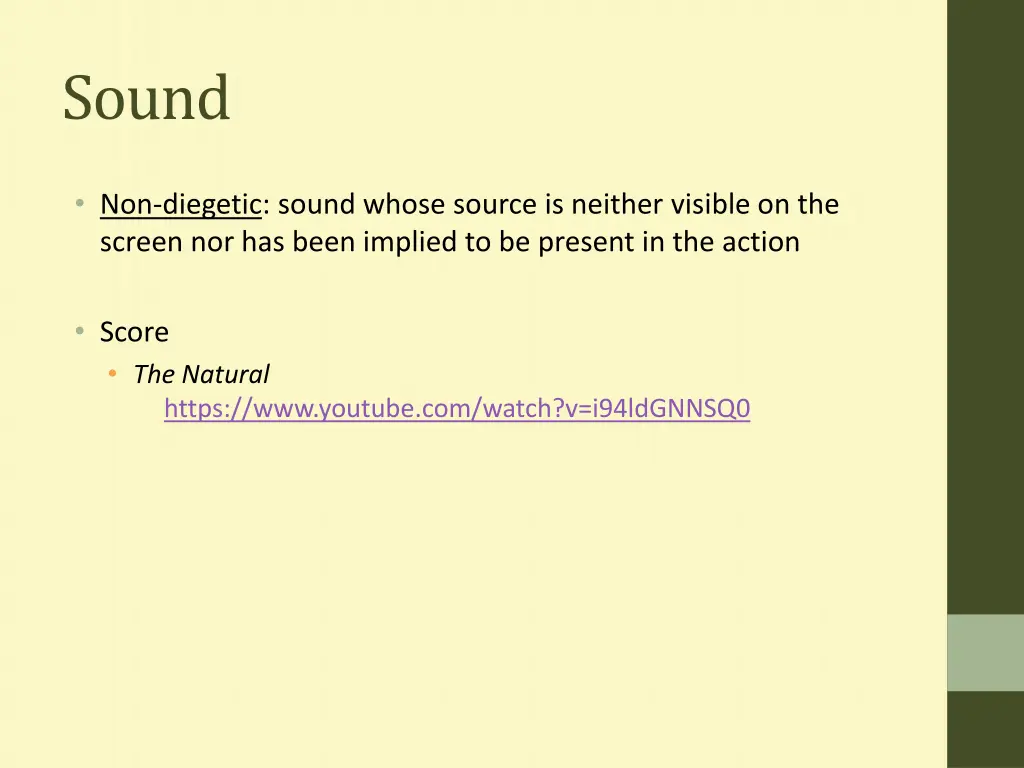 sound