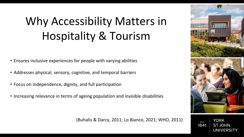 why accessibility matters in hospitality tourism