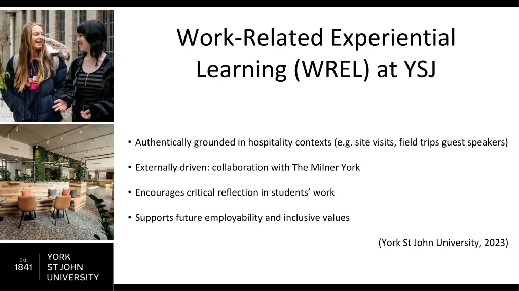 work related experiential learning wrel at ysj