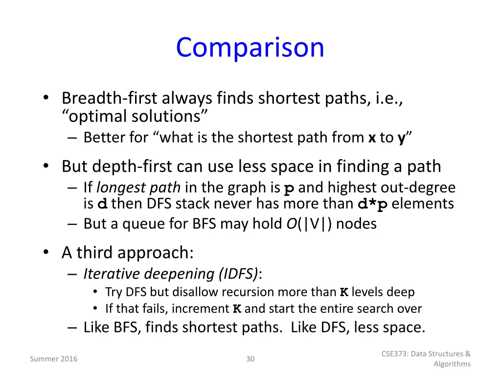 comparison