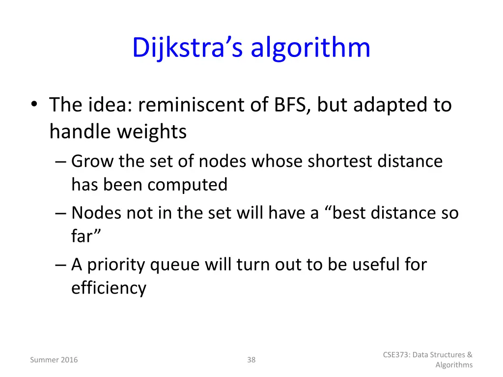 dijkstra s algorithm