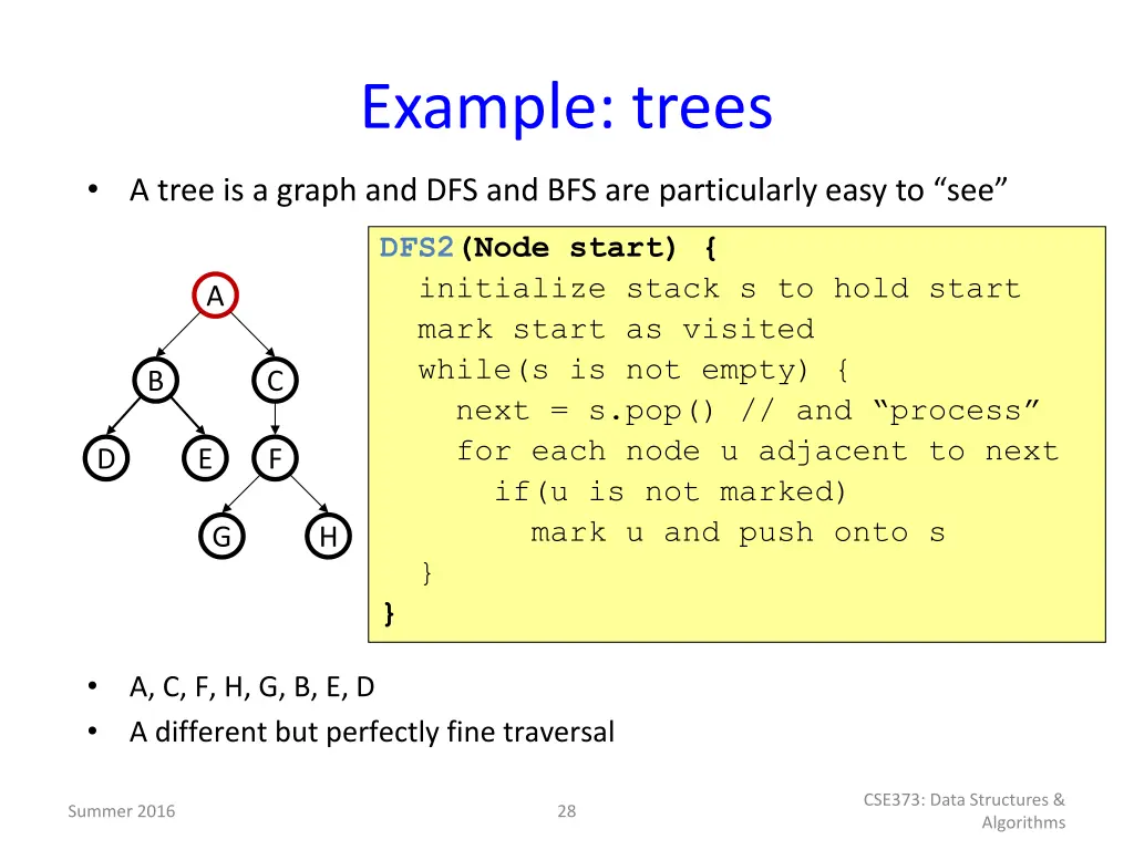 example trees 1