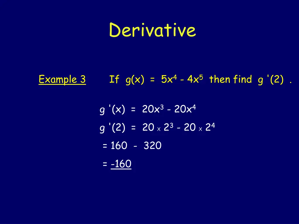 derivative 5