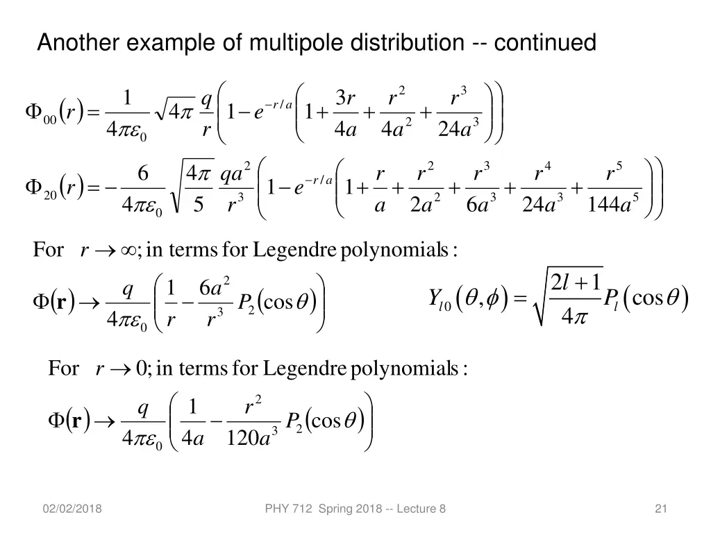 another example of multipole distribution 1