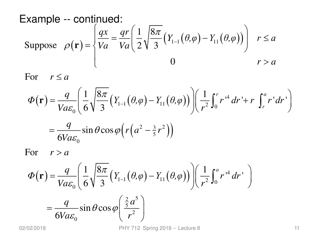 example continued