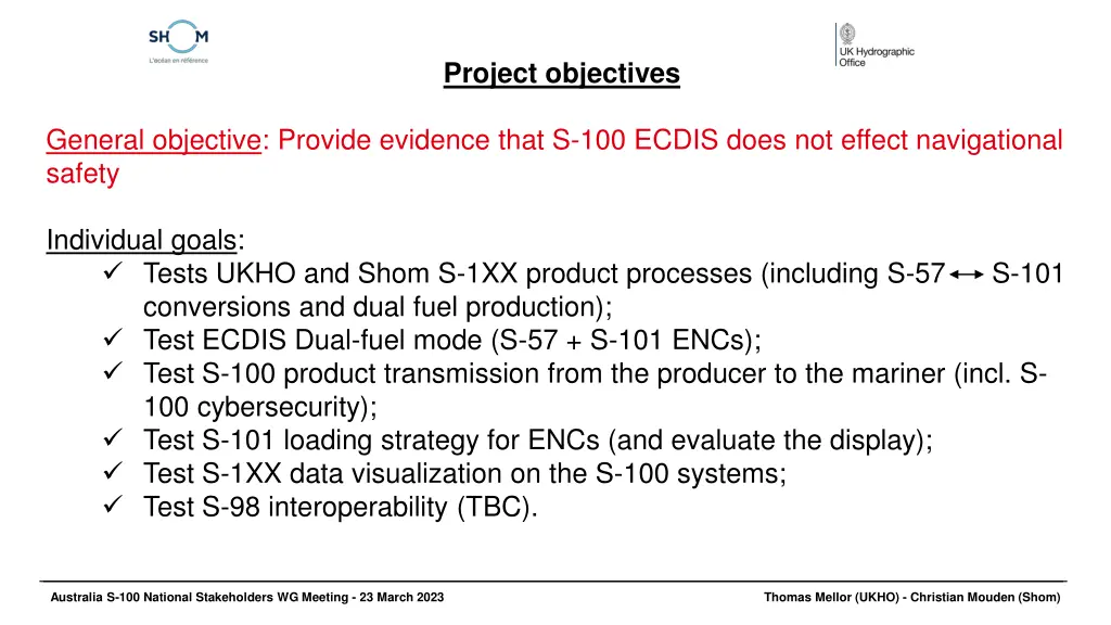 project objectives