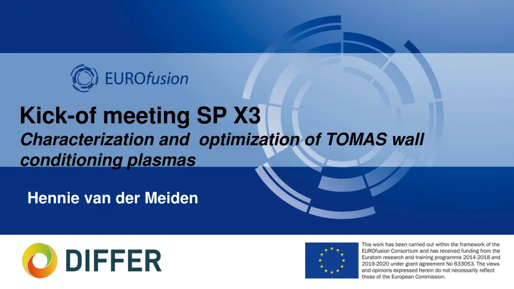 kick of meeting sp x3 characterization