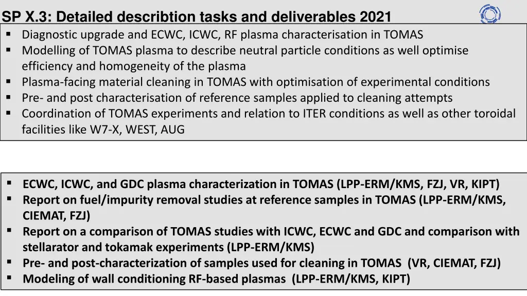 sp x 3 detailed describtion tasks