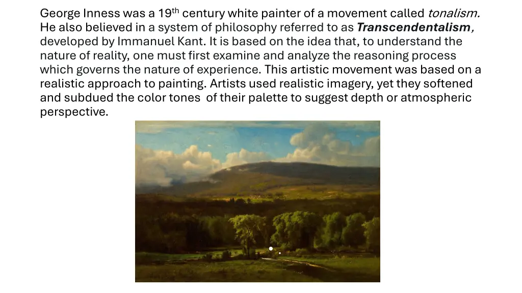george inness was a 19 th century white painter