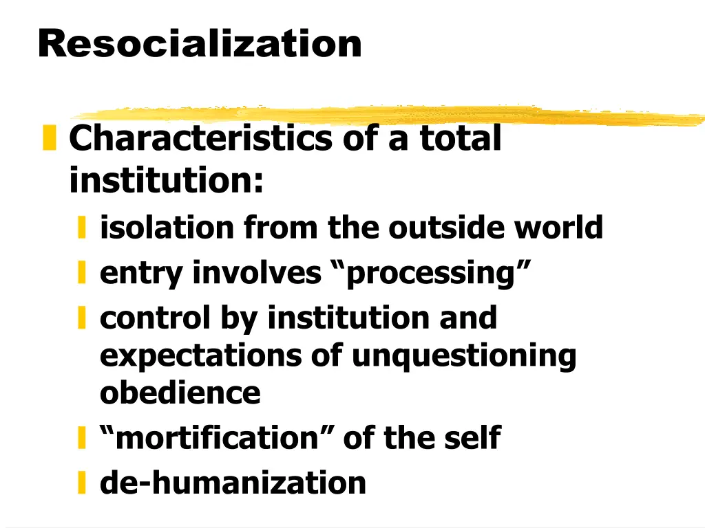 resocialization 1