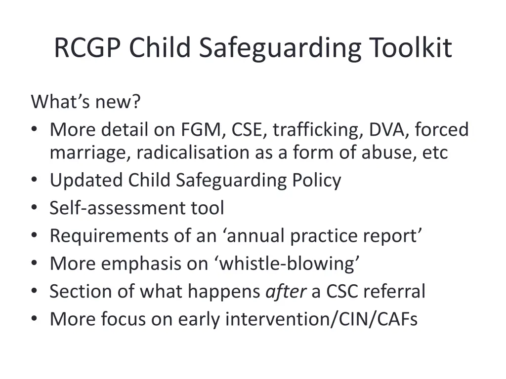 rcgp child safeguarding toolkit 1
