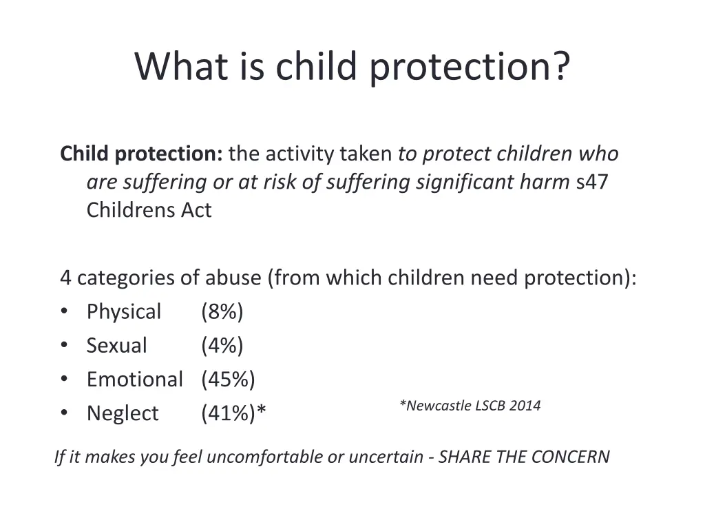 what is child protection