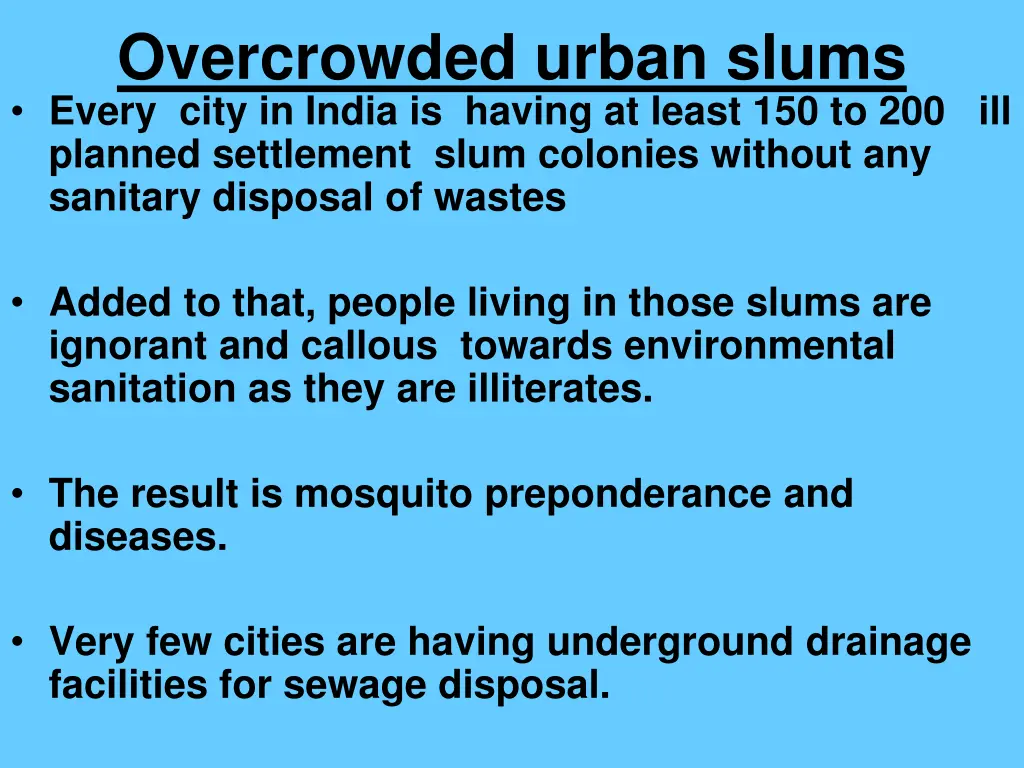 overcrowded urban slums every city in india