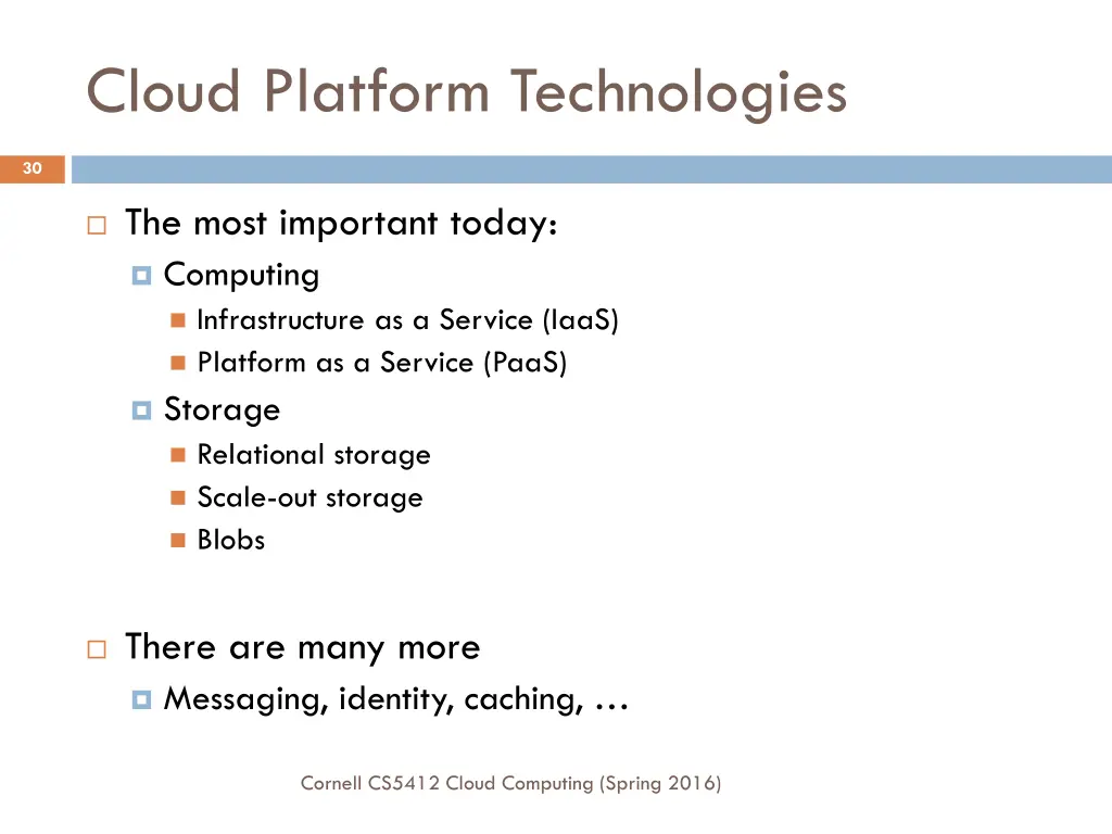 cloud platform technologies