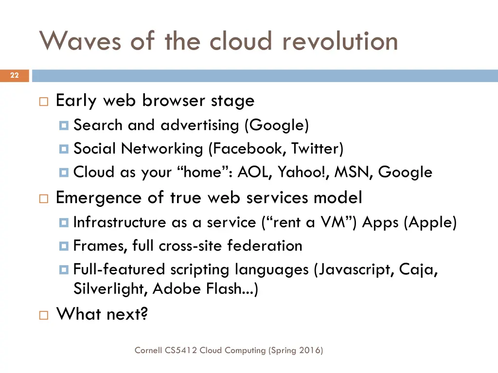 waves of the cloud revolution