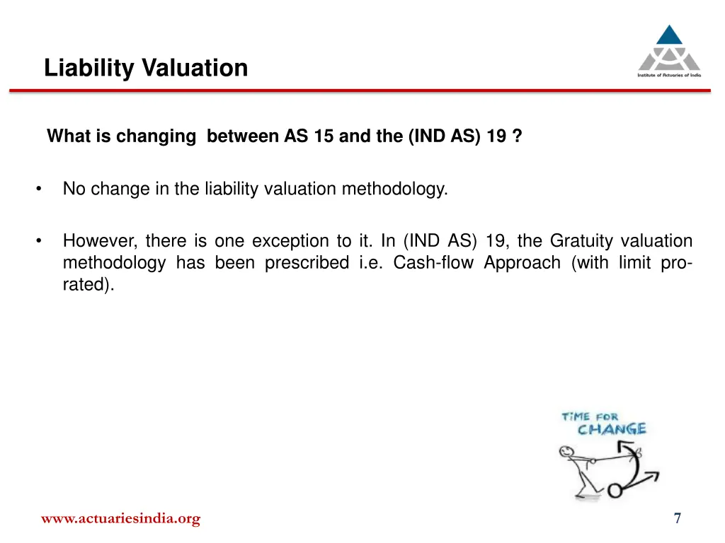 liability valuation