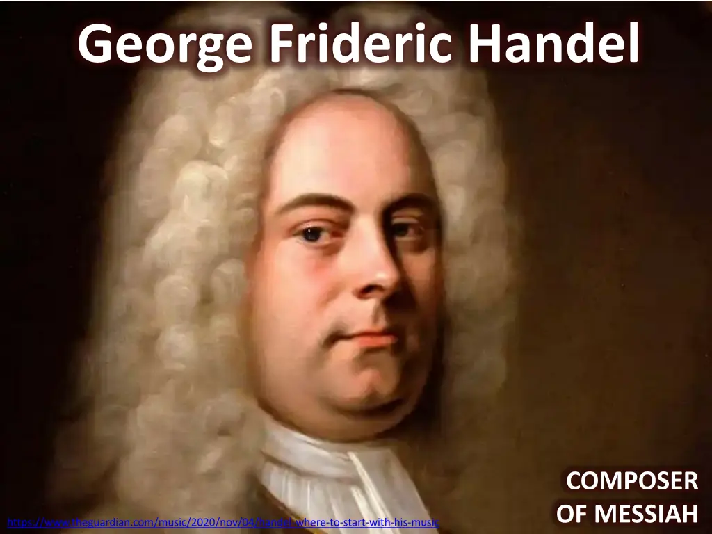 george frideric handel