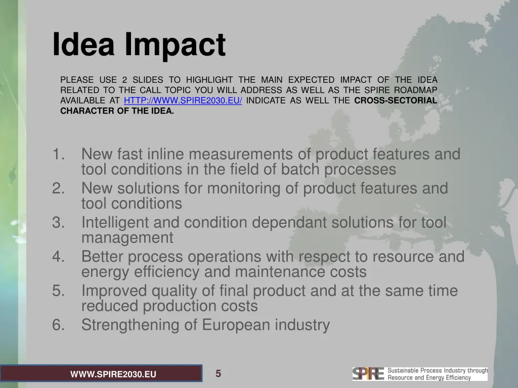 idea impact
