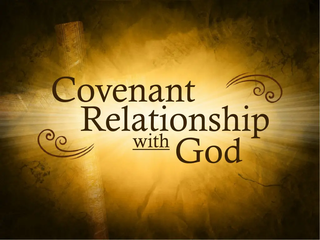 covenant relationship with god