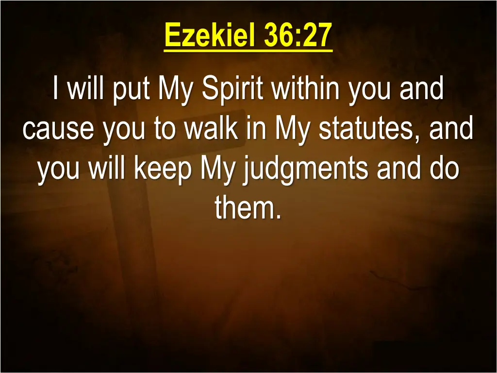 ezekiel 36 27