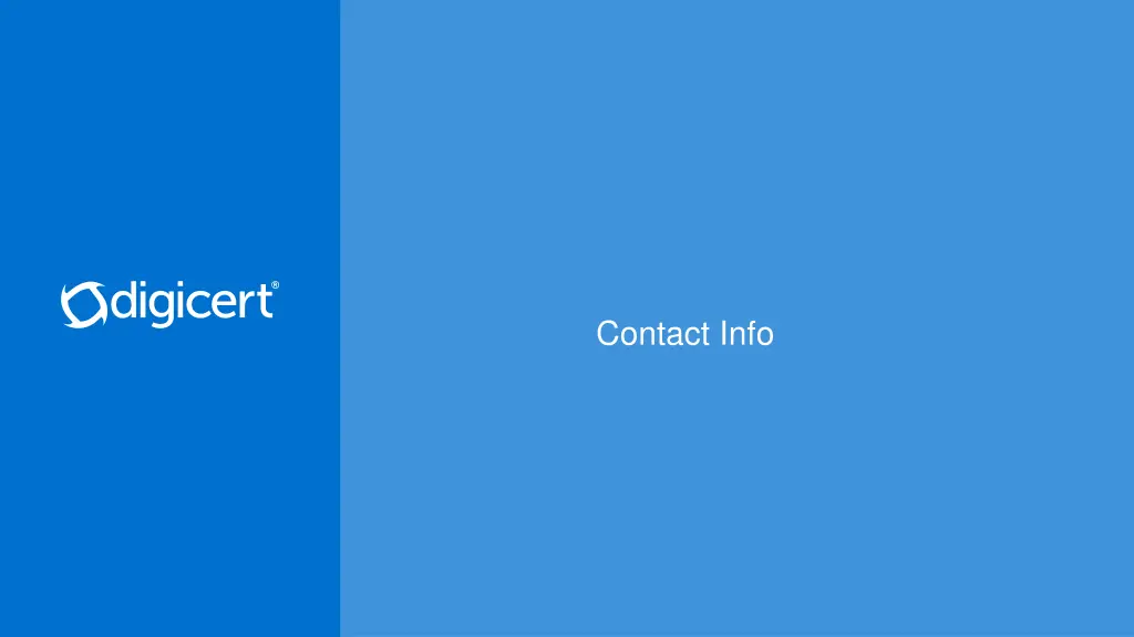 contact info