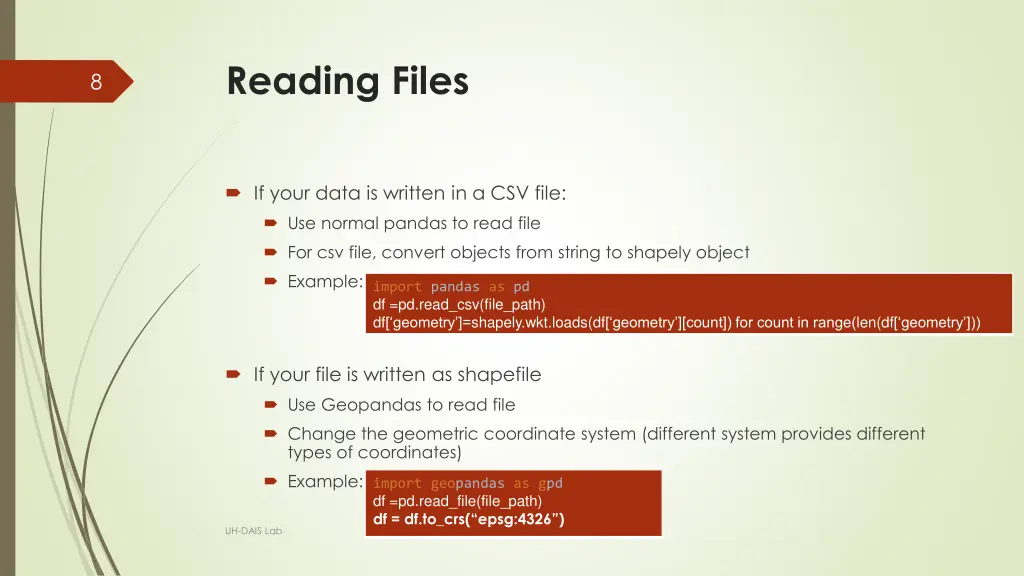 reading files